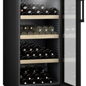 Vitrina de vinuri Liebherr Wine WPbl 4201 141 sticle clasa E Negru