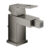 Baterie bideu Grohe Eurocube ventil pop-up brushed hard graphite