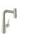 Baterie bucatarie Hansgrohe Metris Select 240 M71 dus extractibil cu doua tipuri de jet finisaj inox