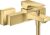 Baterie cada Hansgrohe Metropol proiectie 18cm gold optic lustruit