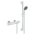 Baterie dus termostatata Grohe Precision Trend cu set de dus Vitalio Start 100 cu bara 60cm crom