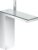 Baterie lavoar Hansgrohe Axor MyEdition 230 ventil push-open crom/sticla oglinda