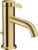 Baterie lavoar Hansgrohe Axor ONE 70 ventil pop-up gold optic lustruit