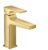 Baterie lavoar Hansgrohe Metropol 110 ventil push-open gold optic lustruit