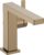 Baterie lavoar Hansgrohe Tecturis E 110 Fine CoolStart ventil click-clack bronz periat