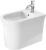 Bideu Duravit White Tulip back -to-wall 37x58cm ventil ceramic WonderGliss alb