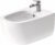 Bideu suspendat Duravit Aurena 57×36.5cm HygieneGlaze Plus alb