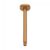 Brat de dus Duravit Shower Round 20cm cu montaj in tavan bronz periat