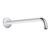 Brat de dus Duravit Shower Round 41cm cu montaj pe perete crom