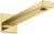 Brat de dus Hansgrohe Rainfinity Square 38.9cm gold optic lustruit