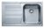 Chiuveta bucatarie inox Franke Logica Line LLX 611 picurator stanga 790×500 inox satinat