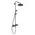 Coloana de dus Duravit C.1 Shower System cu baterie negru mat