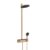 Coloana de dus Hansgrohe Pulsify S 260 2jet EcoSmart cu baterie termostatata ShowerTablet Select 400 bronz periat