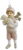 Decoratiune brad Deko Senso Kids Boy 11cm roz