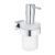 Dozator sapun lichid cu suport de perete Grohe Essentials Cube crom