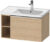 Dulap baza Duravit D-Neo 784x440mm un sertar si raft stanga stejar natur