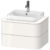 Dulap baza suspendat Duravit Happy D.2 Plus 65cm cu 2 sertare alb lucios