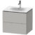 Dulap baza suspendat Duravit L-Cube 620x481mm cu doua sertare gri ciment mat