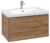 Dulap baza suspendat Villeroy & Boch Subway 3.0 cu iluminare 78x44x46cm Oak Kansas