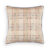 Fata de perna Tommy Hilfiger Camel Checks 65x65cm Natural