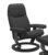 Fotoliu Stressless Consul Classic M cadru gri tapiterie textil Calido Dark Grey