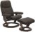 Fotoliu cu taburet Stressless Consul Classic M cadru Walnut tapiterie piele Batik Brown