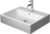 Lavoar Duravit Vero Air 60x47cm montare pe blat finisaj suplimentar spate