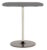 Masa Kartell Thierry Bistrot design Piero Lissoni 70x70x72cm baza metal blat sticla gri