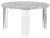 Masuta Kartell T-Table design Patricia Urquiola 50cm h 28cm transparent