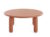 Masuta Kartell Undique Mas design Patricia Urquiola 85x85x30cm baza lemn top MDF orange