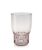 Pahar apa Kartell Jellies Family design Patricia Urquiola d 8.5cm h13cm roz transparent