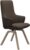 Scaun Stressless Laurel v2 L High D200 cu brate cadru natur tapiterie textil Calido Brown