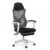 Scaun de gaming ergonomic cu suport de picioare OFF 424 alb