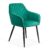 Scaun dining catifea BUC 258 verde