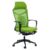 Scaun ergonomic cu spatar rabatabil si suport picioare SYYT 9502 verde