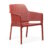 Scaun exterior Nardi Net Relax rosu coral