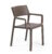 Scaun exterior Nardi Trill Armchair cu brate maro