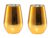 Set 2 pahare apa Schott Zwiesel Vina Shine Gold cristal Tritan 397ml