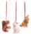 Set 3 decoratiuni brad Villeroy & Boch Nostalgic Ornaments Forest animals 6x7cm