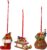 Set 3 decoratiuni brad Villeroy & Boch Nostalgic Ornaments Gifts 6.3cm