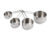 Set 4 cesti masurare Karl Weis 15604 inox