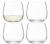 Set 4 pahare LSA International Borough Stemless 370ml