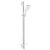 Set de dus Grohe Rainshower SmartActive 130 Cube cu para de dus 3 jeturi furtun 175cm si bara 90cm savoniera moon white