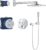 Sistem de dus incastrat Grohe SmartControl crom