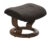 Taburet Stressless Mayfair Classic cu baza Classic piele Batik Brown